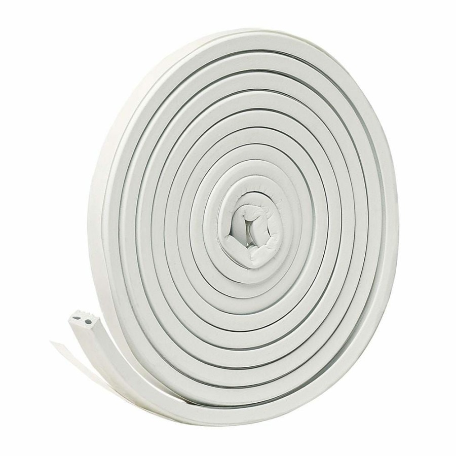 Weather Stripping * | Frost King 9/16 In. X 5/16 In. X 10 Ft. White Epdm Cellular Rubber Weather-Strip Tape Cushioned Ribbed