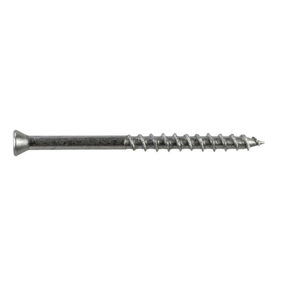 Fasteners * | Simpson Strong-Tie #7 X 2-1/4 In. T-15, Trim Head, Type 316 Stainless Steel Deck-Drive Dwp Wood Screw (85-Pack)