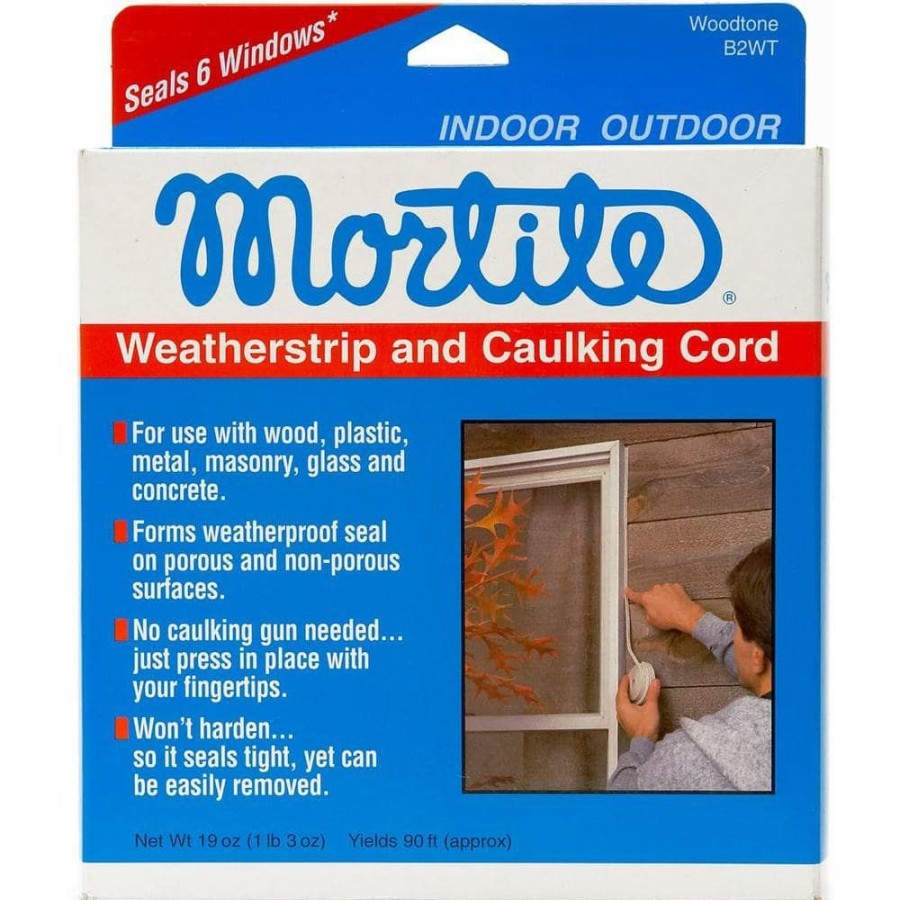 Weather Stripping * | Frost King 1/8 In. X 90 Ft. Rope Caulk Wood Tone