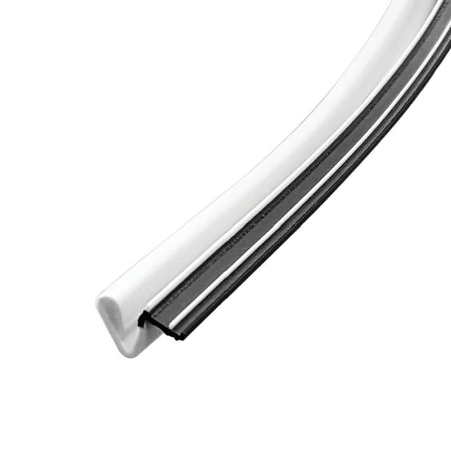 Weather Stripping * | Frost King 3/4 In. X 1/2 In. X 84 In.White Elite Lifetime Door Weatherseal Replacement