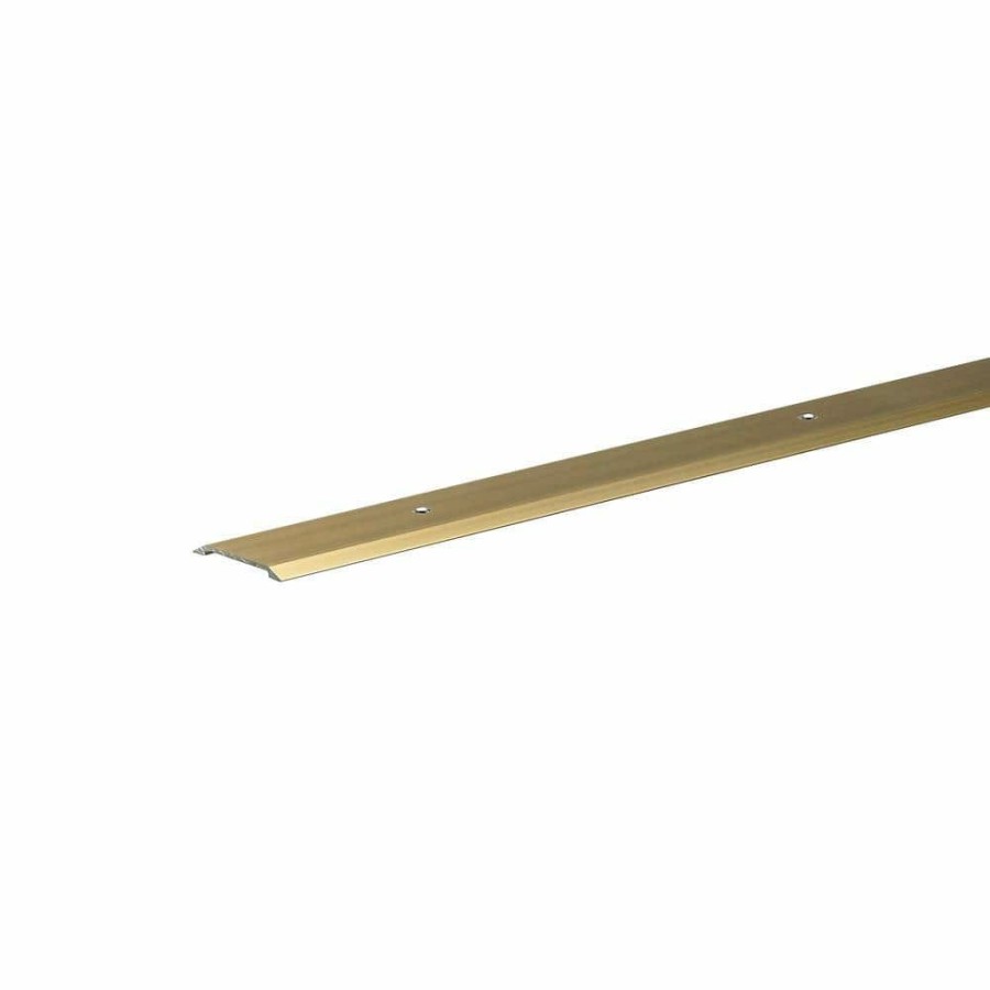 Weather Stripping * | Frost King 1-3/4 In. X 36 In. Brite Gold Saddle Threshold For Interior Doorways