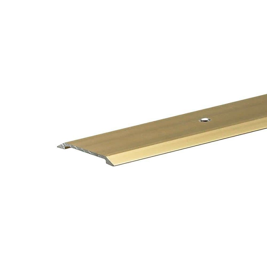 Weather Stripping * | Frost King 1-3/4 In. X 36 In. Brite Gold Saddle Threshold For Interior Doorways