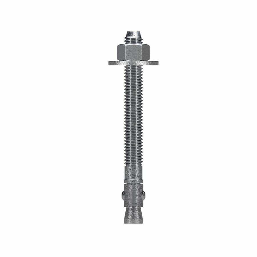 Fasteners * | Simpson Strong-Tie Wedge-All 3/8 In. X 3-3/4 In. Mechanically Galvanized Expansion Anchor (50-Pack)