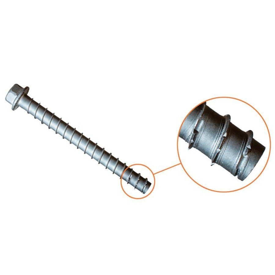 Fasteners * | Simpson Strong-Tie Titen Hd 1/2 In. X 6 In. Type 304 Stainless-Steel Heavy-Duty Screw Anchor