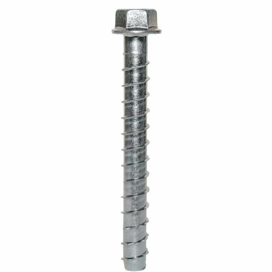 Fasteners * | Simpson Strong-Tie Titen Hd 5/8 In. X 6 In. Zinc-Plated Heavy-Duty Screw Anchor