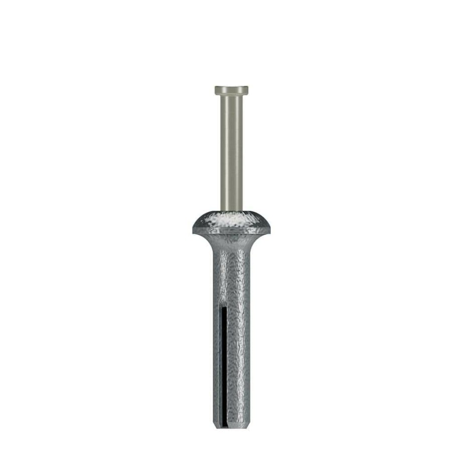 Fasteners * | Simpson Strong-Tie Zinc Nailon 1/4 In. X 1-1/4 In. Stainless-Steel Pin Drive Anchor (100-Pack)