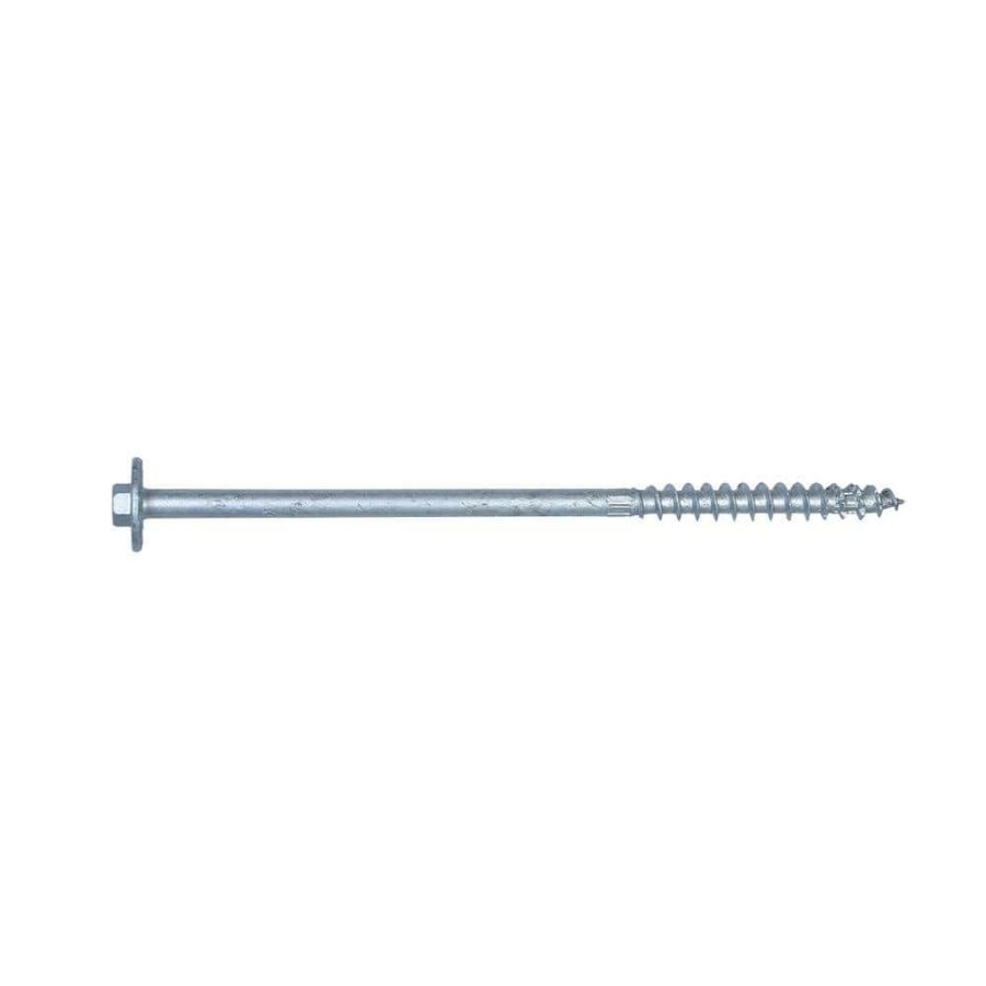 Fasteners * | Simpson Strong-Tie 0.276 In. X 8 In. Strong-Drive Sdwh Timber-Hex Hdg Wood Screw (30-Pack)