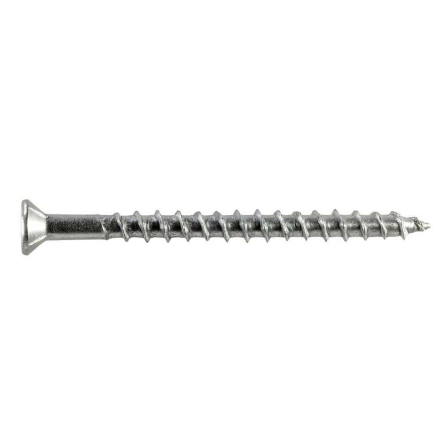 Fasteners * | Simpson Strong-Tie #10 X 2-1/2 In. T-25, Flat Head, Type 316 Stainless Steel Deck-Drive Dwp Wood Screw (200-Pack)