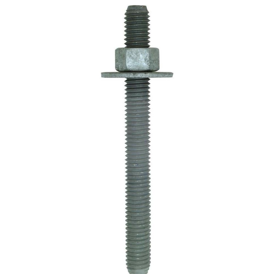 Fasteners * | Simpson Strong-Tie Rfb 1/2 In. X 5 In. Hot-Dip Galvanized Retrofit Bolt (2-Pack)