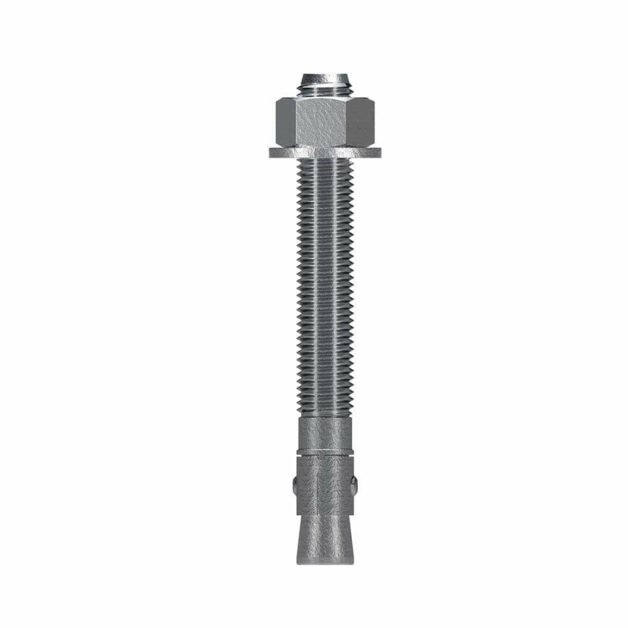 Fasteners * | Simpson Strong-Tie Wedge-All 3/4 In. X 6-1/4 In. Mechanically Galvanized Expansion Anchor (10-Pack)