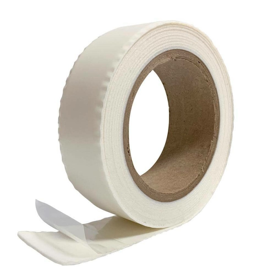 Weather Stripping * | Frost King 1 In. X 1/4 In. X 10 Ft. White Ezsuperseal No Mistake Weatherstrip Tape