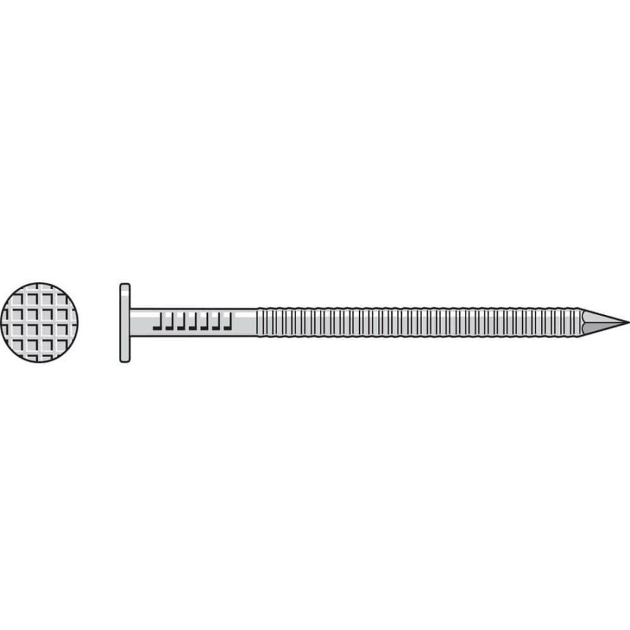 Fasteners * | Simpson Strong-Tie 3D X 1-1/4 In. Annular-Ring Shank Type 316 Stainless Steel Wood Siding Nail (250-Pack)