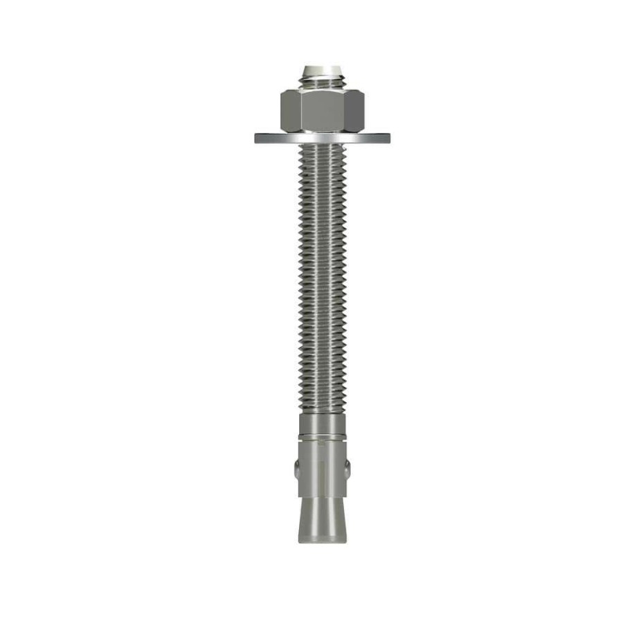 Fasteners * | Simpson Strong-Tie Wedge-All 5/8 In. X 6 In. Type 304 Stainless-Steel Expansion Anchor (20-Pack)