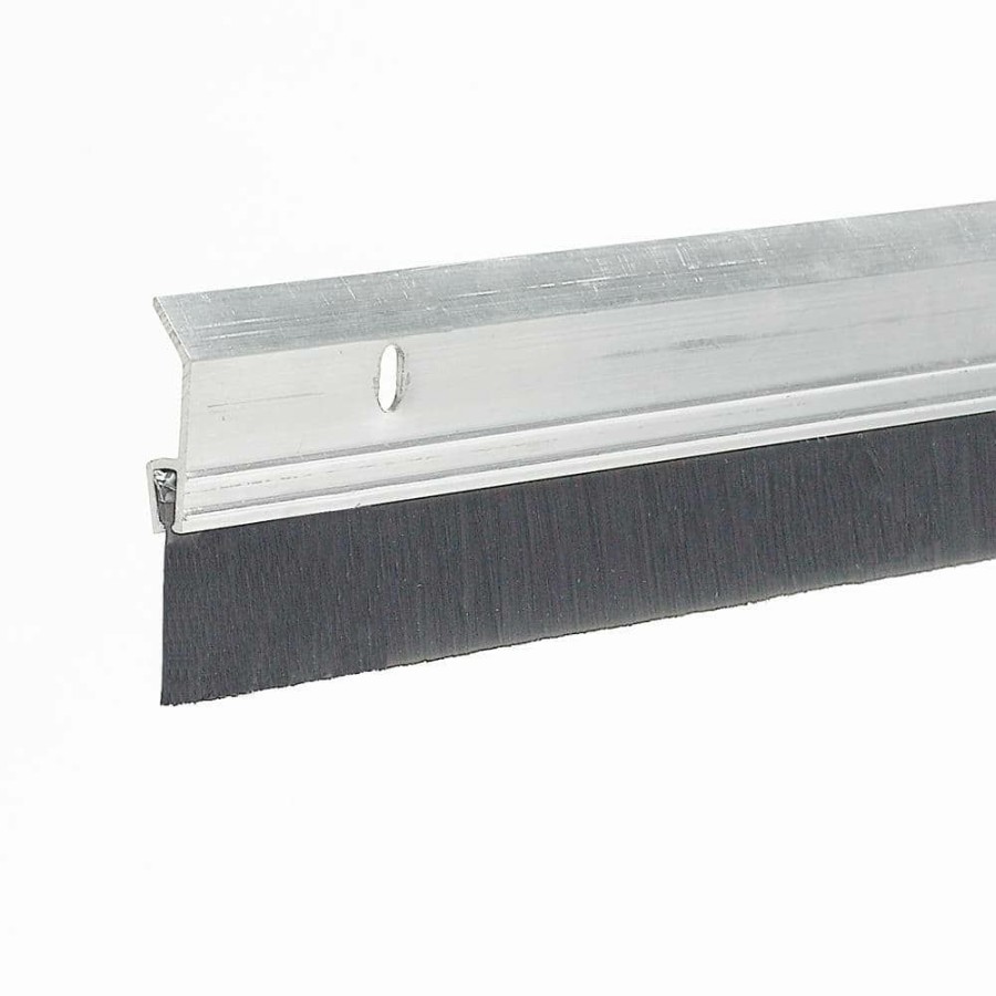 Weather Stripping * | Frost King E/O 2 In. X 36 In. Heavy-Duty Aluminum And Brush Door Sweep