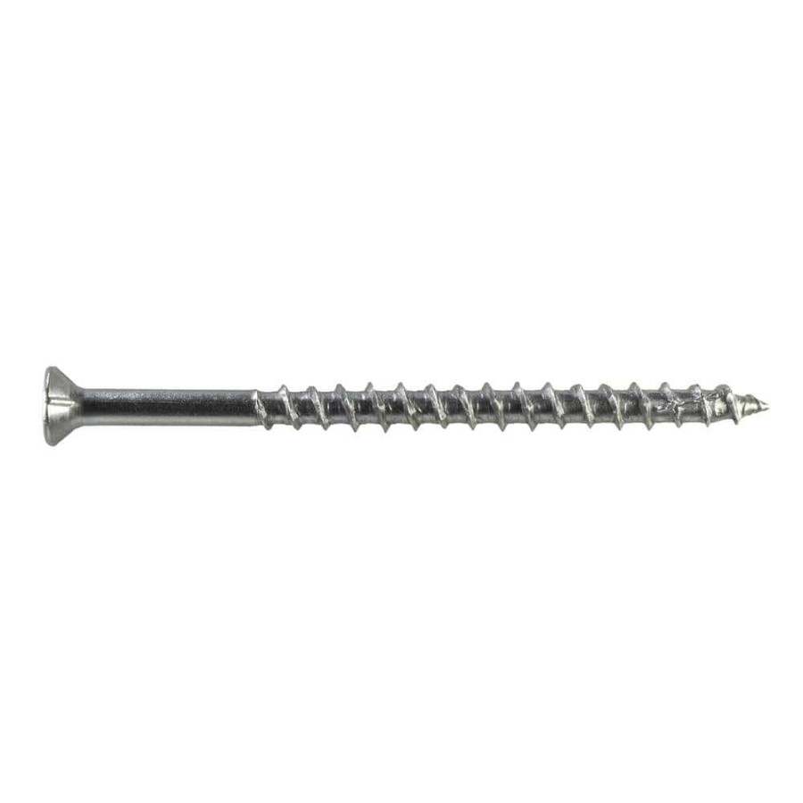 Fasteners * | Simpson Strong-Tie #10 X 3 In. T25, Flat Head, Type 316 Stainless Steel Deck-Drive Dwp Wood Screw (45-Pack)