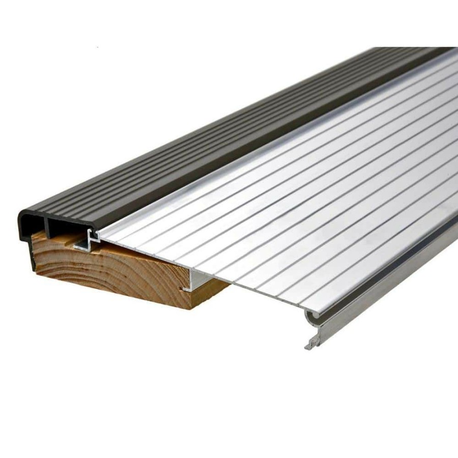 Weather Stripping * | Frost King 5-5/8 In. X 3 Ft. Silver& Brown Fixed Sill Threshold