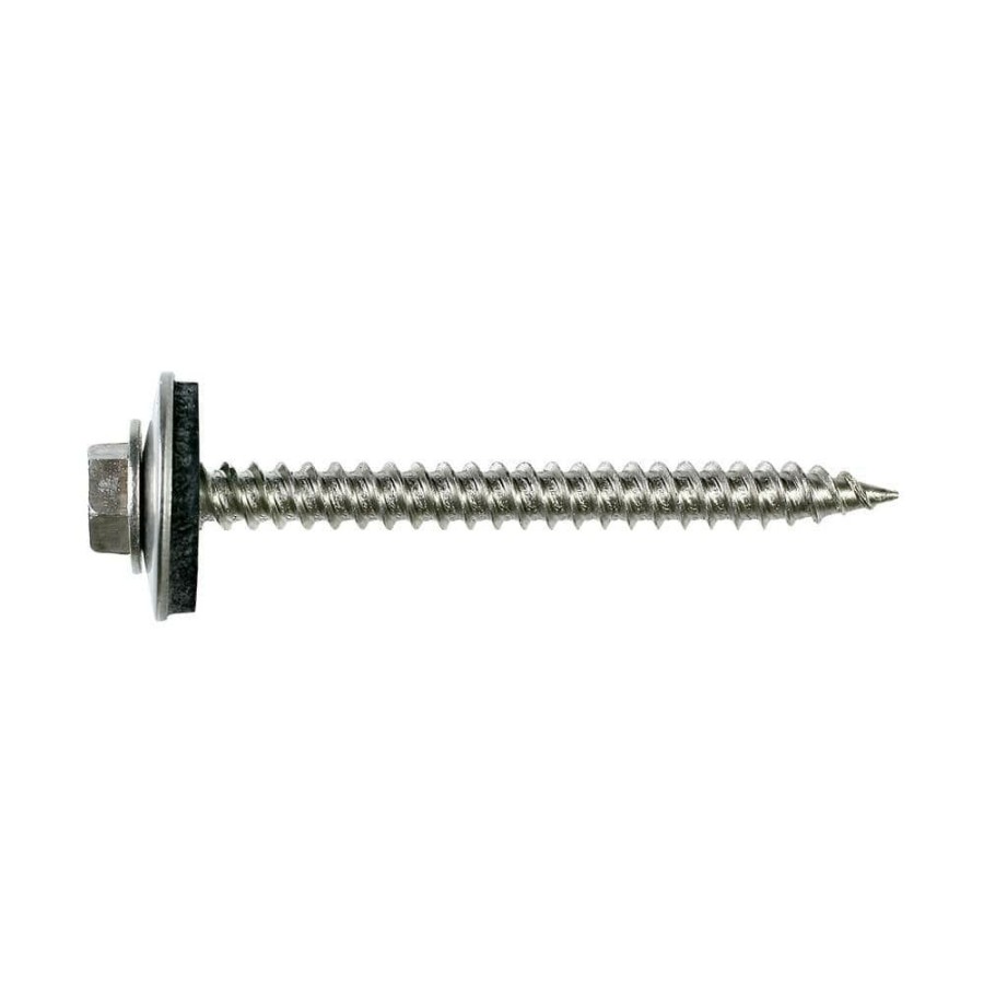 Fasteners * | Simpson Strong-Tie #9 X 1-1/2 In. Stainless Steel Metal-Panel Screw (25-Qty)