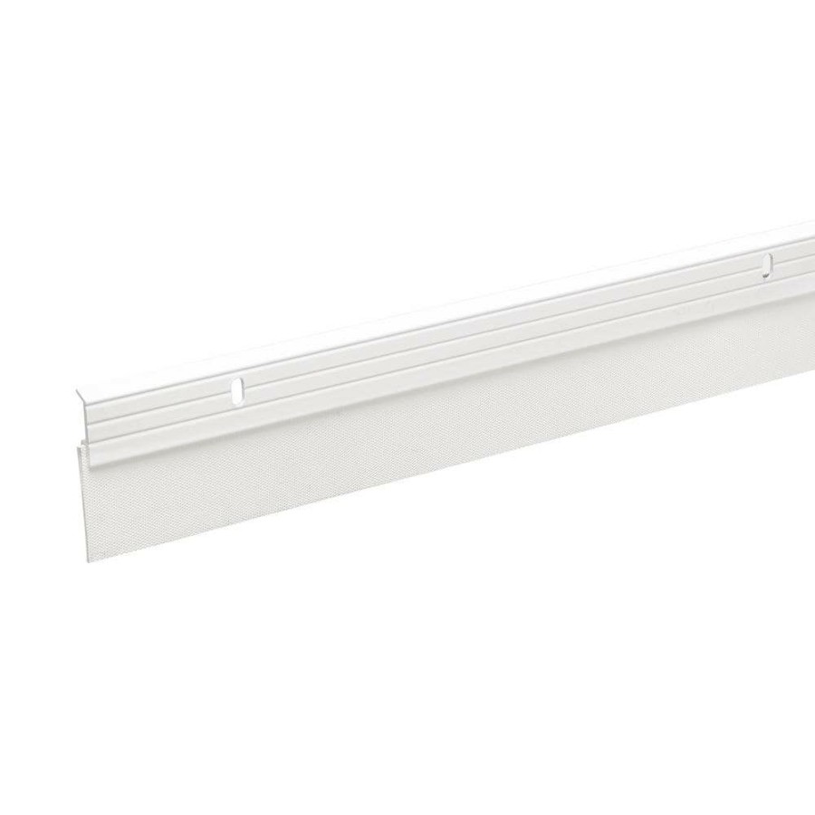 Weather Stripping * | Frost King 2 In. X 36 In. White Premium And Reinforced Rubber Door Sweep