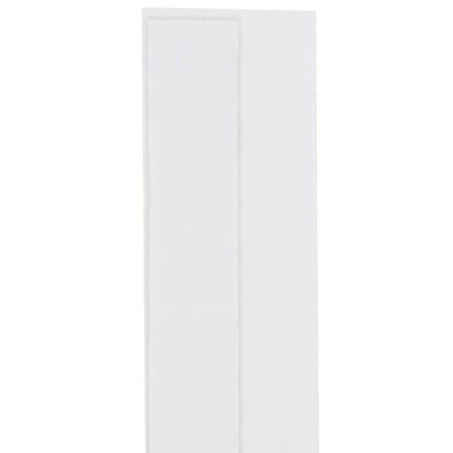 Weather Stripping * | Frost King 1-1/2-In X 36-In White Self Stick Door Sweep