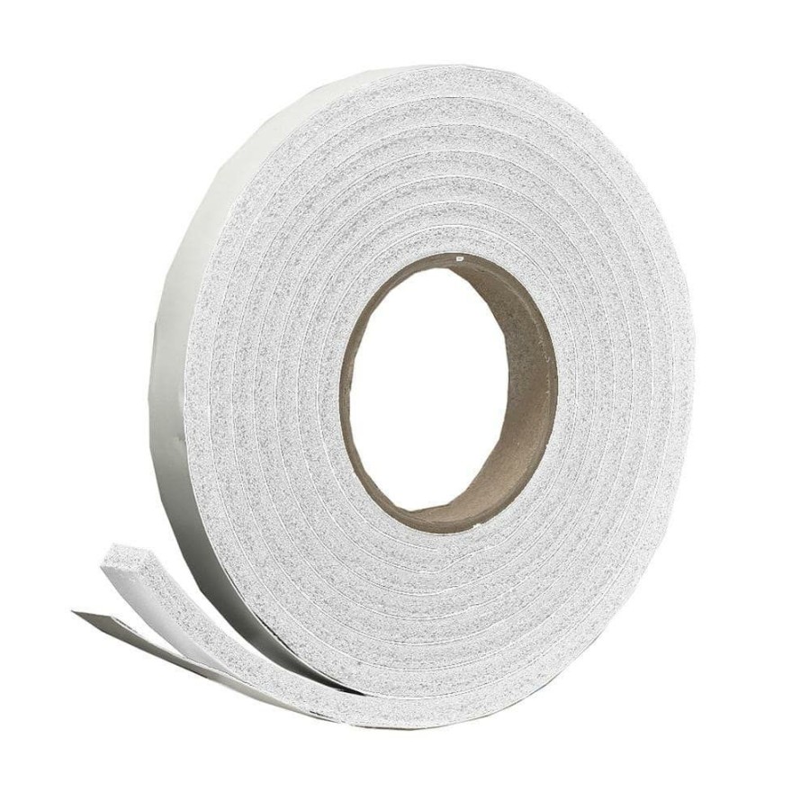 Weather Stripping * | Frost King 3/4 In. X 5/16 In. X 10 Ft. White High-Density Rubber Foam Weatherstrip Tape