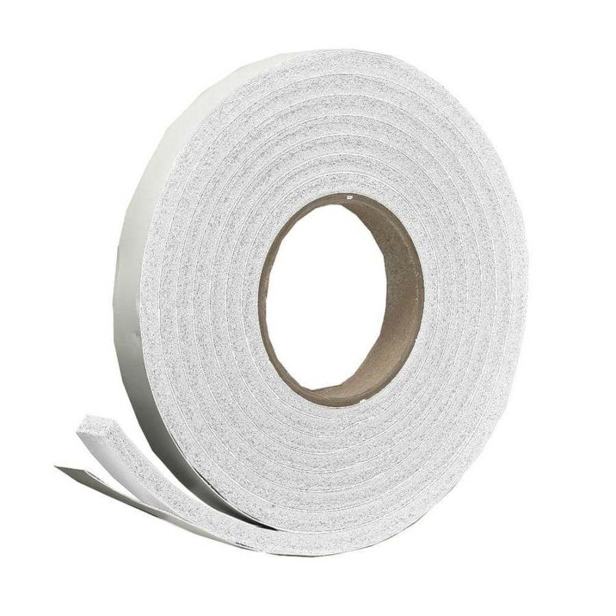 Weather Stripping * | Frost King 3/4 In. X 7/16 In. X 10 Ft. White High-Density Rubber Foam Weatherstrip Tape