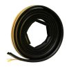 Weather Stripping * | Frost King 5/16 In. X 1/4 In. X 17 Ft. Black Epdm Cellular Rubber Weatherstrip Tape