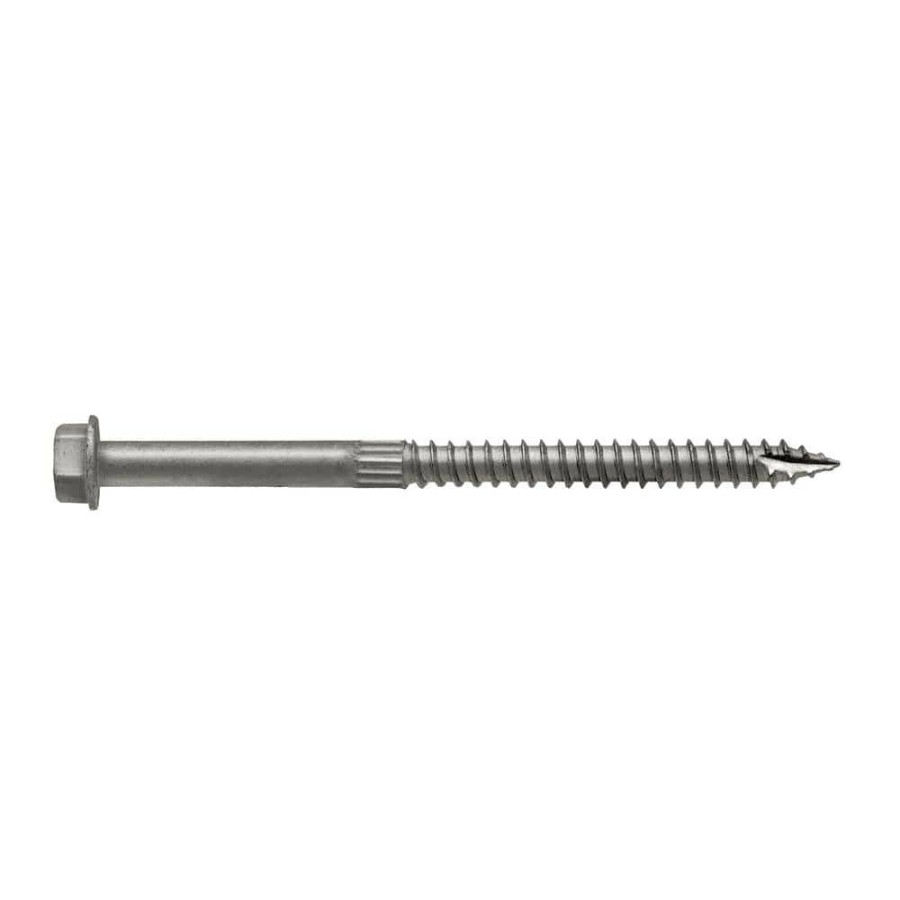 Fasteners * | Simpson Strong-Tie 1/4 In. X 3 1/2 In. Strong-Drive Sds Heavy-Duty Type 316 Stainless Steel Connector Screw (5-Pack)