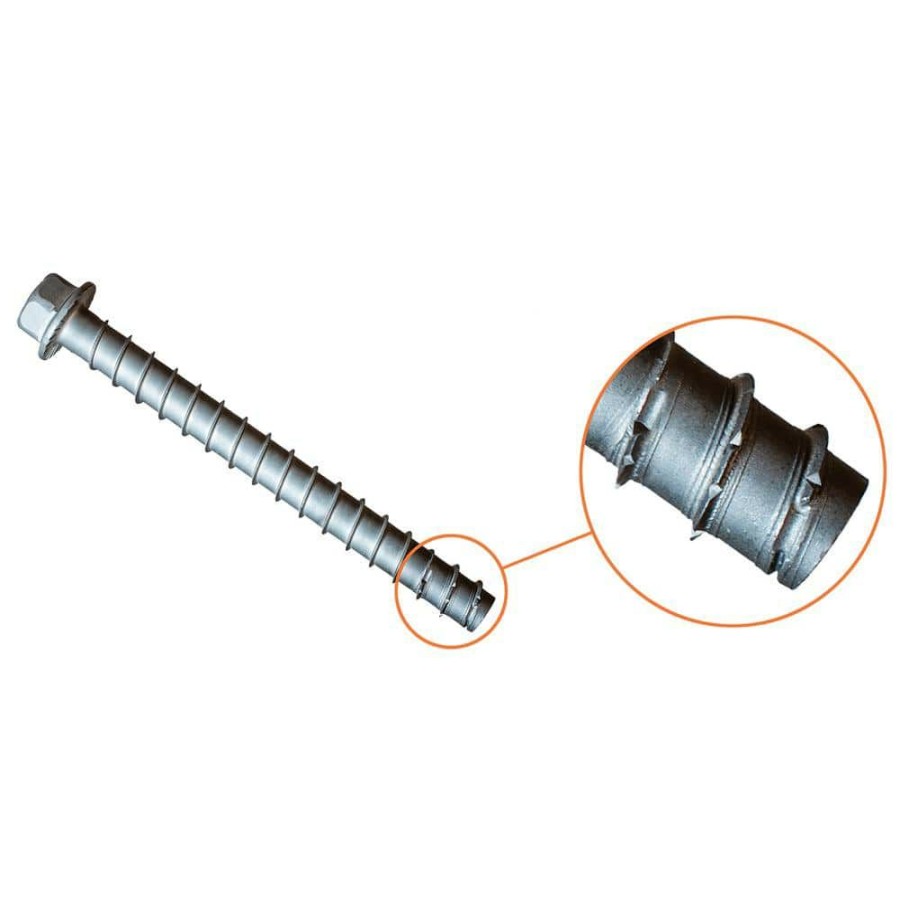 Fasteners * | Simpson Strong-Tie Titen Hd 1/2 In. X 6 In. Type 316 Stainless-Steel Heavy-Duty Screw Anchor